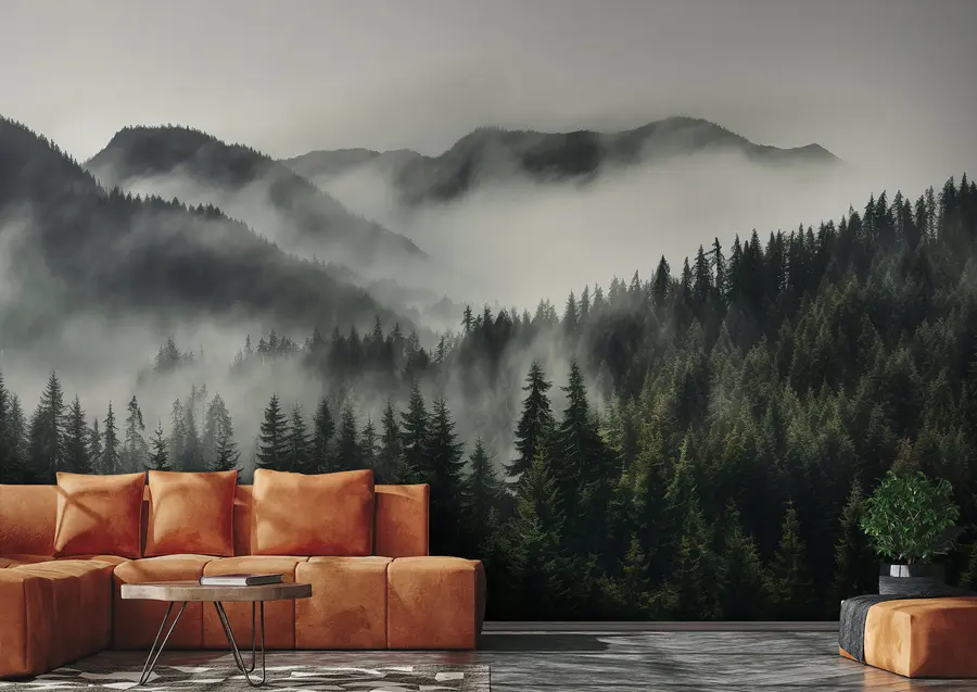 Fototapeedid Mägimaastik ja rahu u96027
