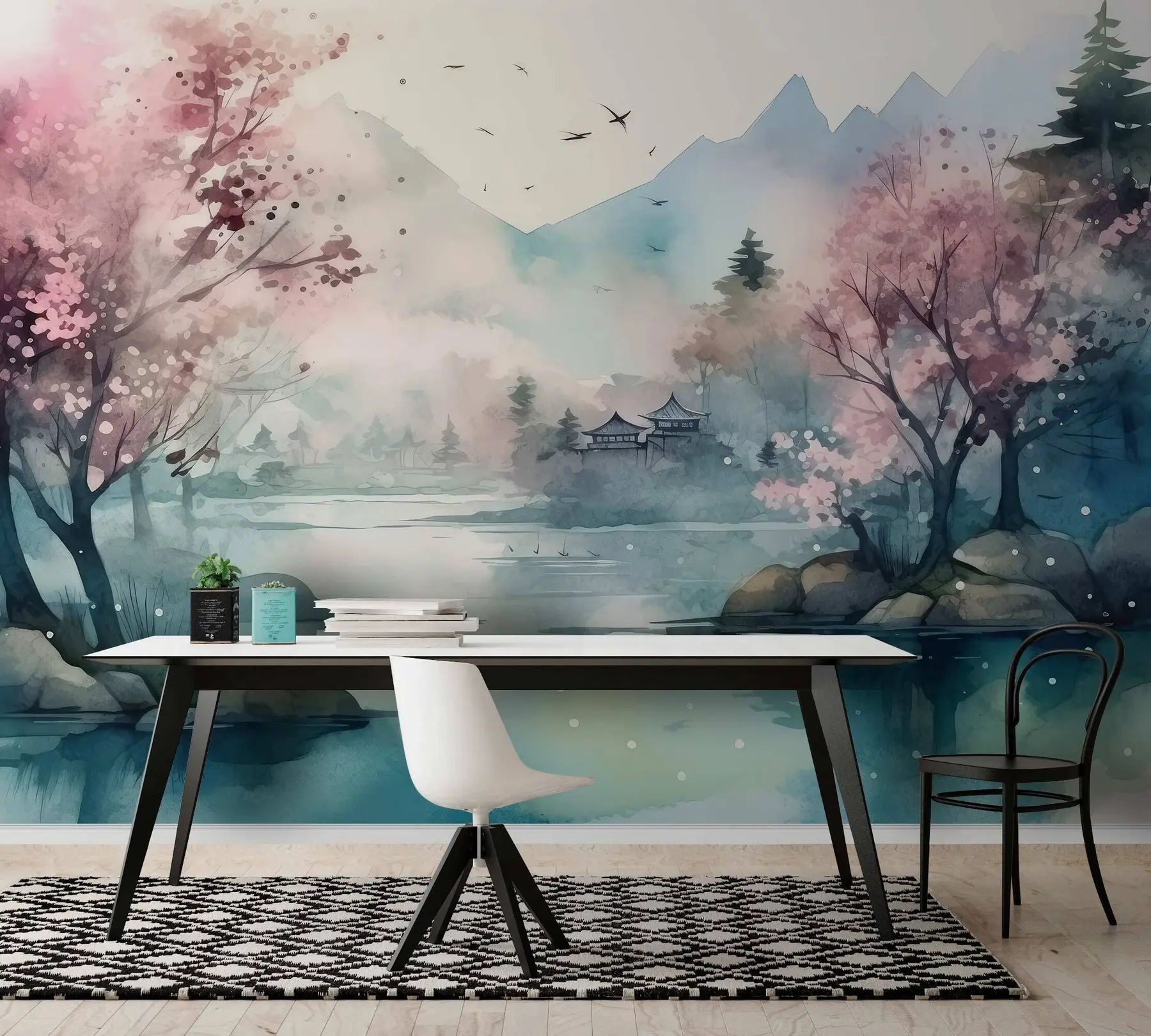 Fototapeedid Lahe mägimaastik u96039