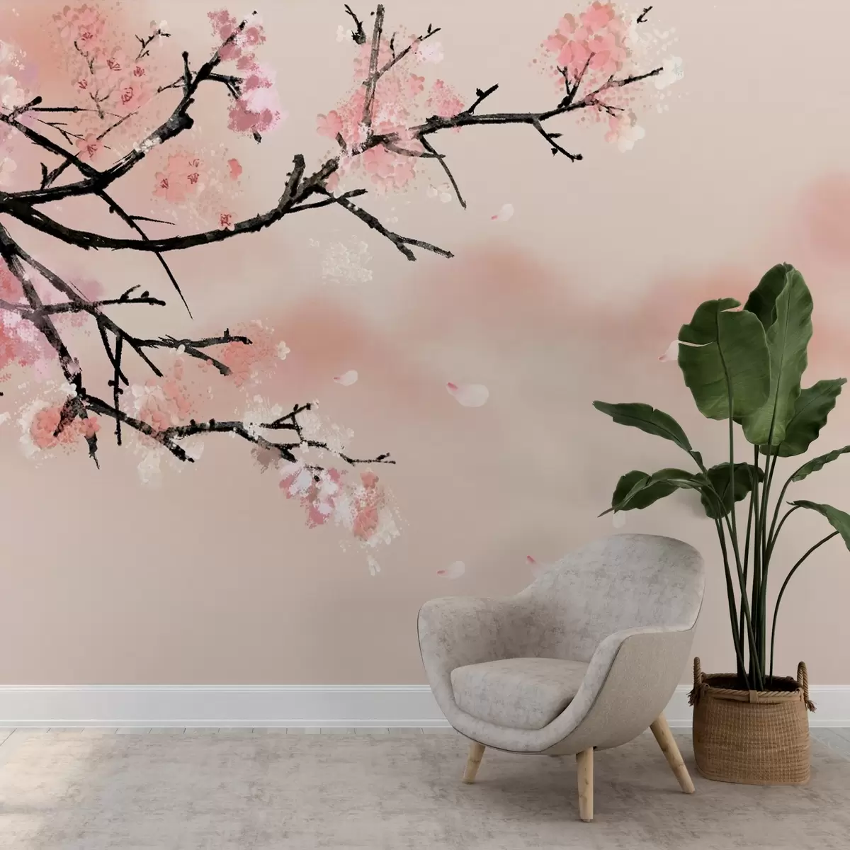 Fototapeedid Õied tantsivad õrnas tuules u15866