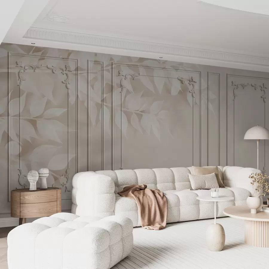 Fototapeedid Klassikalised inglise Boiserie lehtedega paneelid u96165