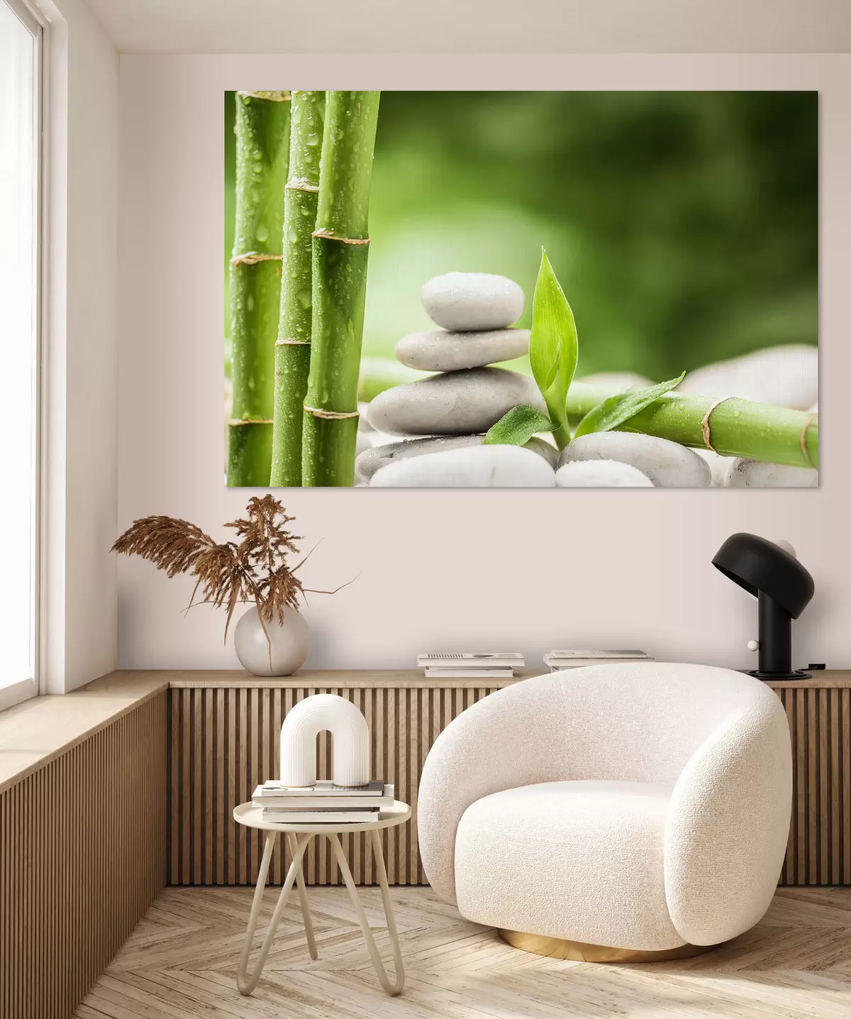 Pilt roheline bambus s34933