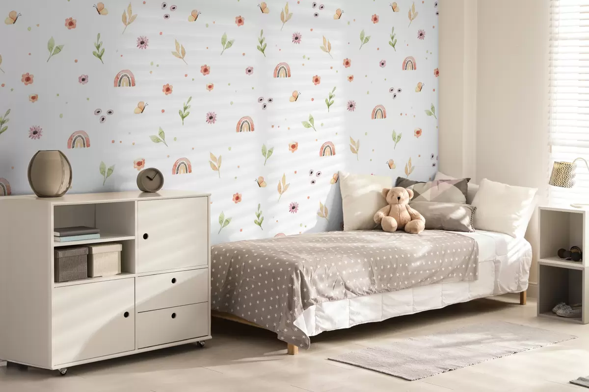 Fototapeedid Laste akvarelljoonistus u96608