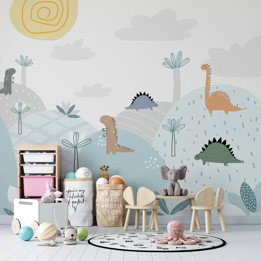 Fototapeedid dinosauruste maailm u96460