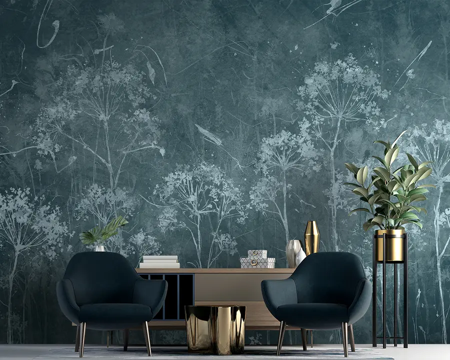 Fototapeedid Metslilled grunge stiilis u96551