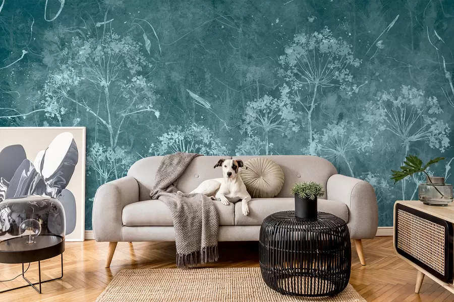 Fototapeedid Metslilled grunge stiilis u96551