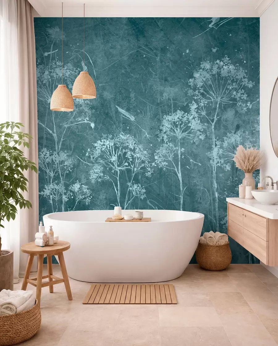 Fototapeedid Metslilled grunge stiilis u96551