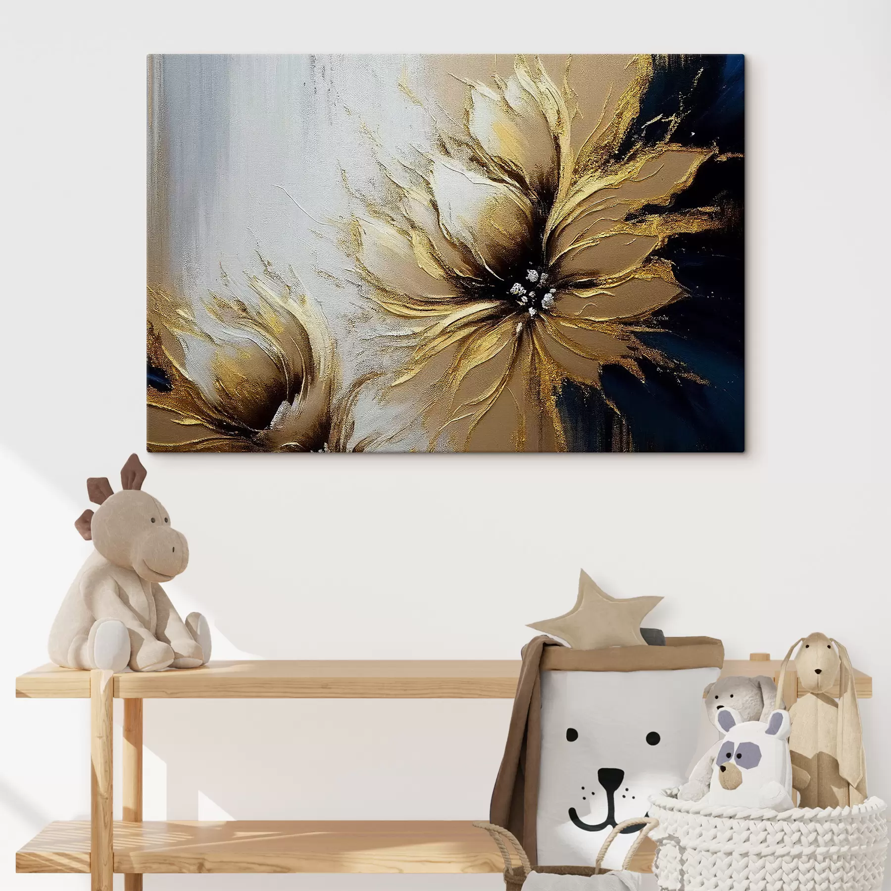 Fototapeedid abstraktsed lilled s35383