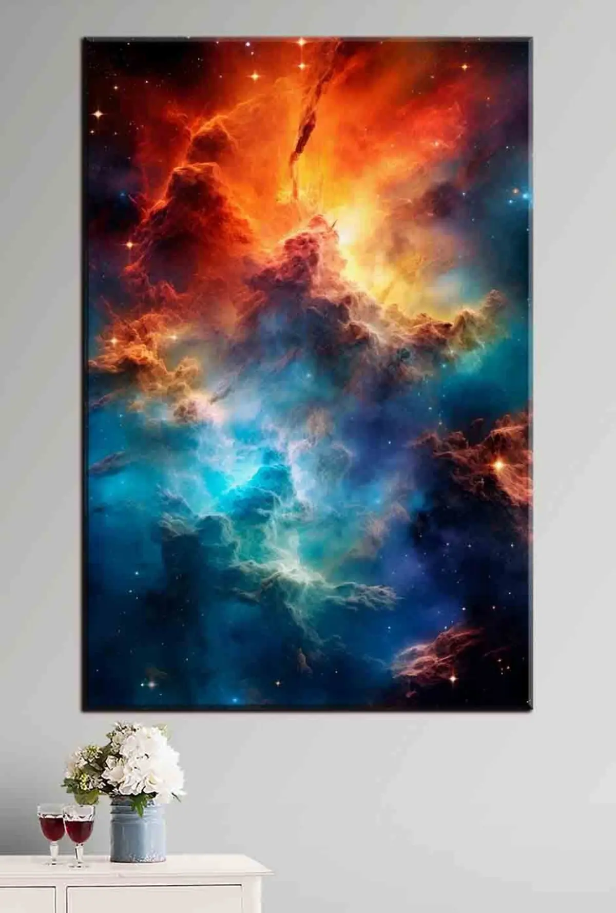 Pilt Tähine ruum ja pilvine udukogu s35365