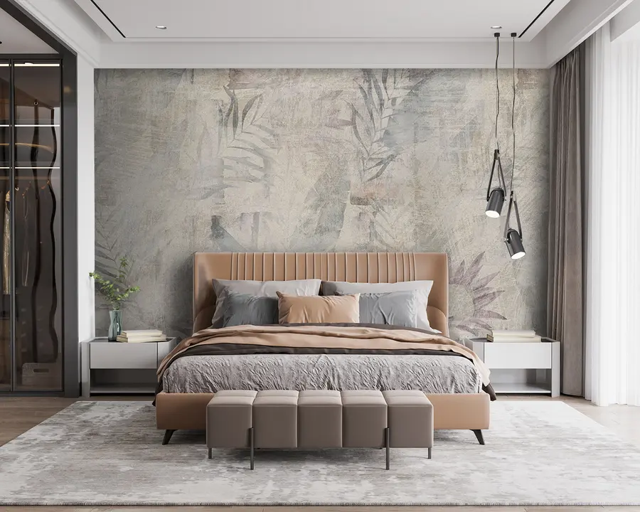 Fototapeedid Akvarell troopika pööning u96807