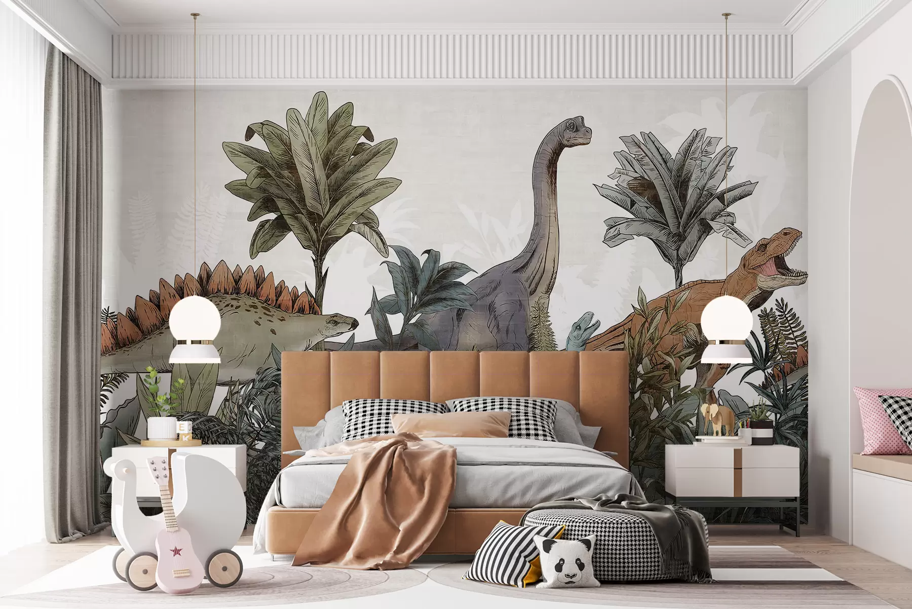 Fototapeedid Suurte dinosauruste park u96938