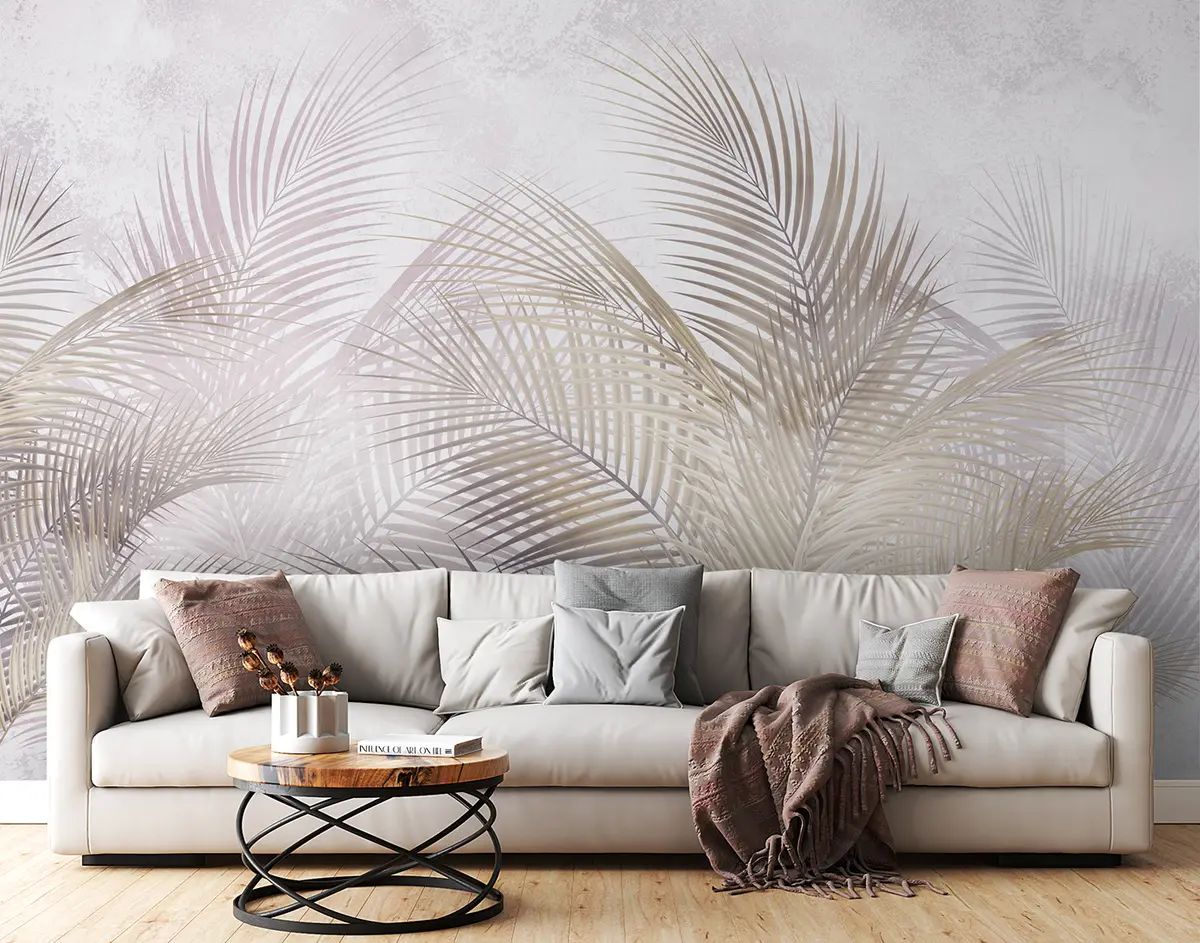 Fototapeedid troopilised puud ja lehed u96860