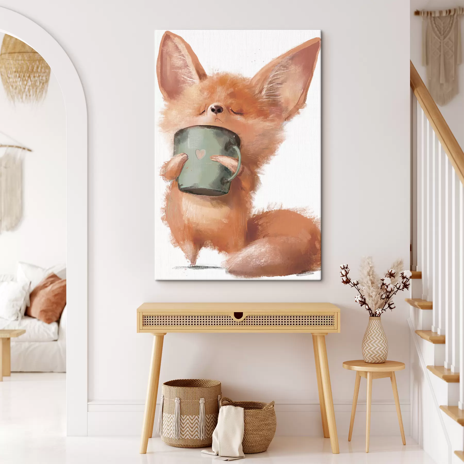 Pilt Punane rebane ja kohv s35008