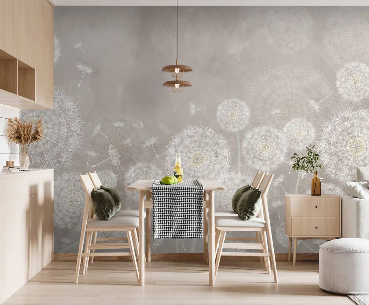 Fototapeedid Võililled tekstureeritud taustal u95374