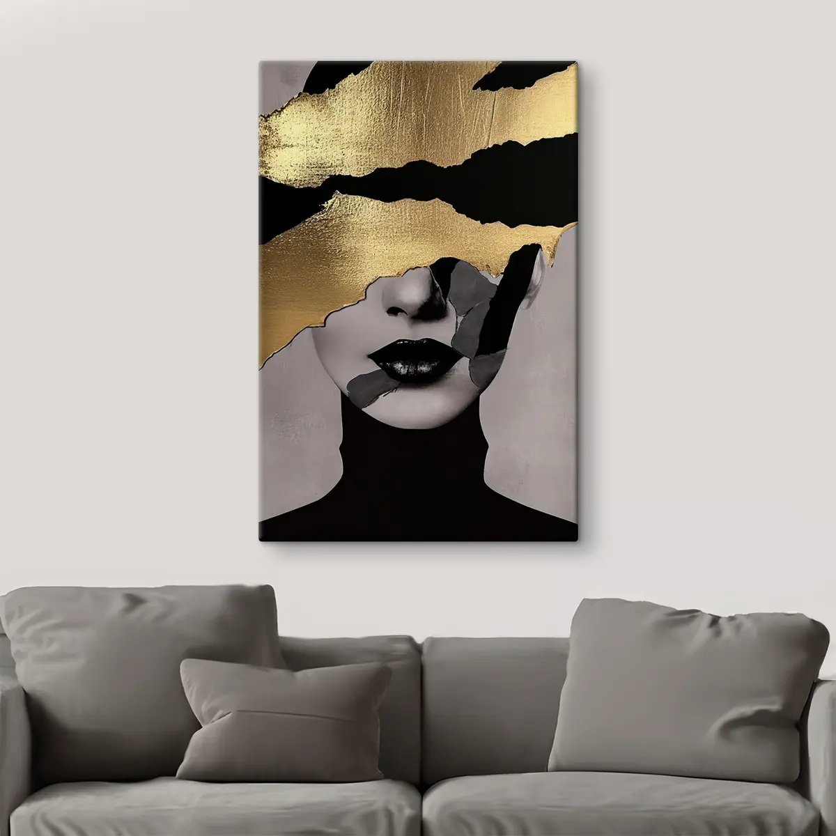 Pilt Mustad huuled, tüdruku portree s35520