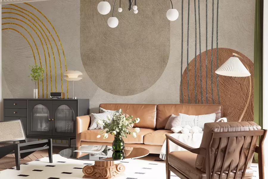 Fototapeedid Abstraktne boho muster u97255