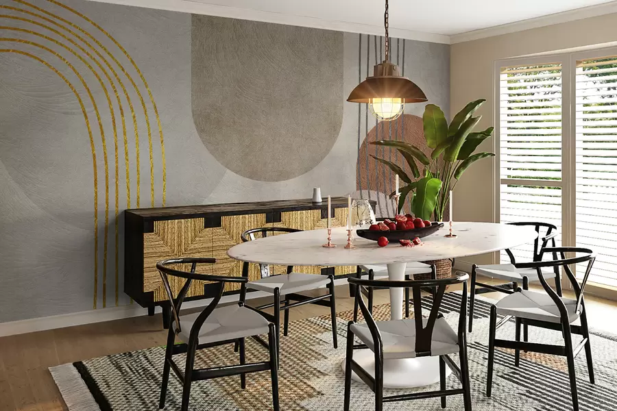 Fototapeedid Abstraktne boho muster u97255