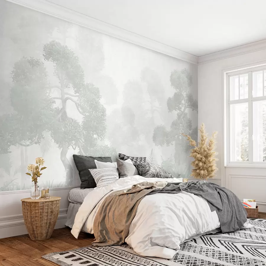 Fototapeedid Troopilised puud ja lehed u97399