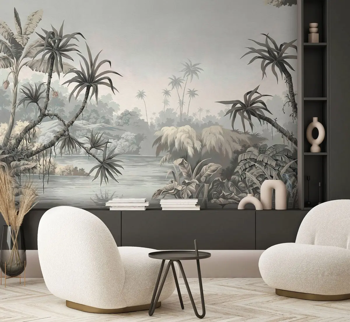 Fototapeedid Rohelised troopilised lehed u97408