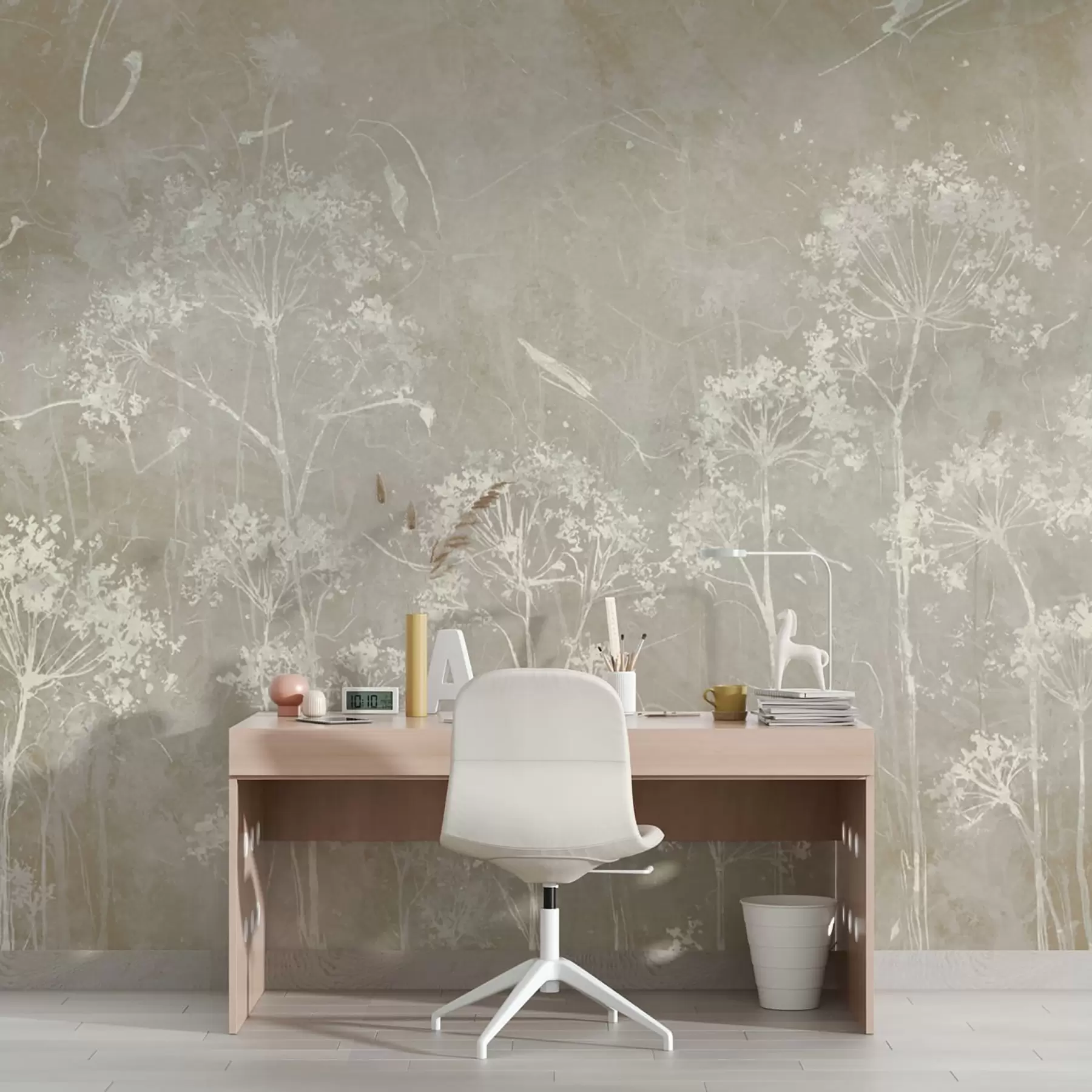 Fototapeedid Metsikud lilled grunge stiilis u96551v2