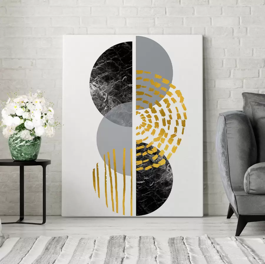 Pilt Abstraktne kujundus kihiliste kujunditega s35942