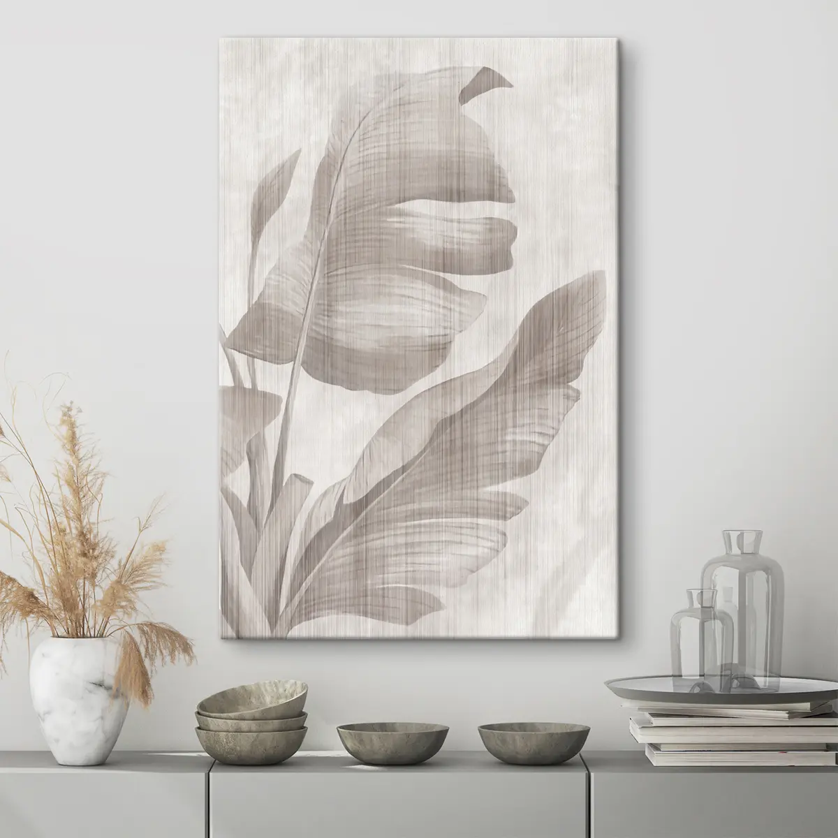 Pilt Grunge palmi lehed s35851