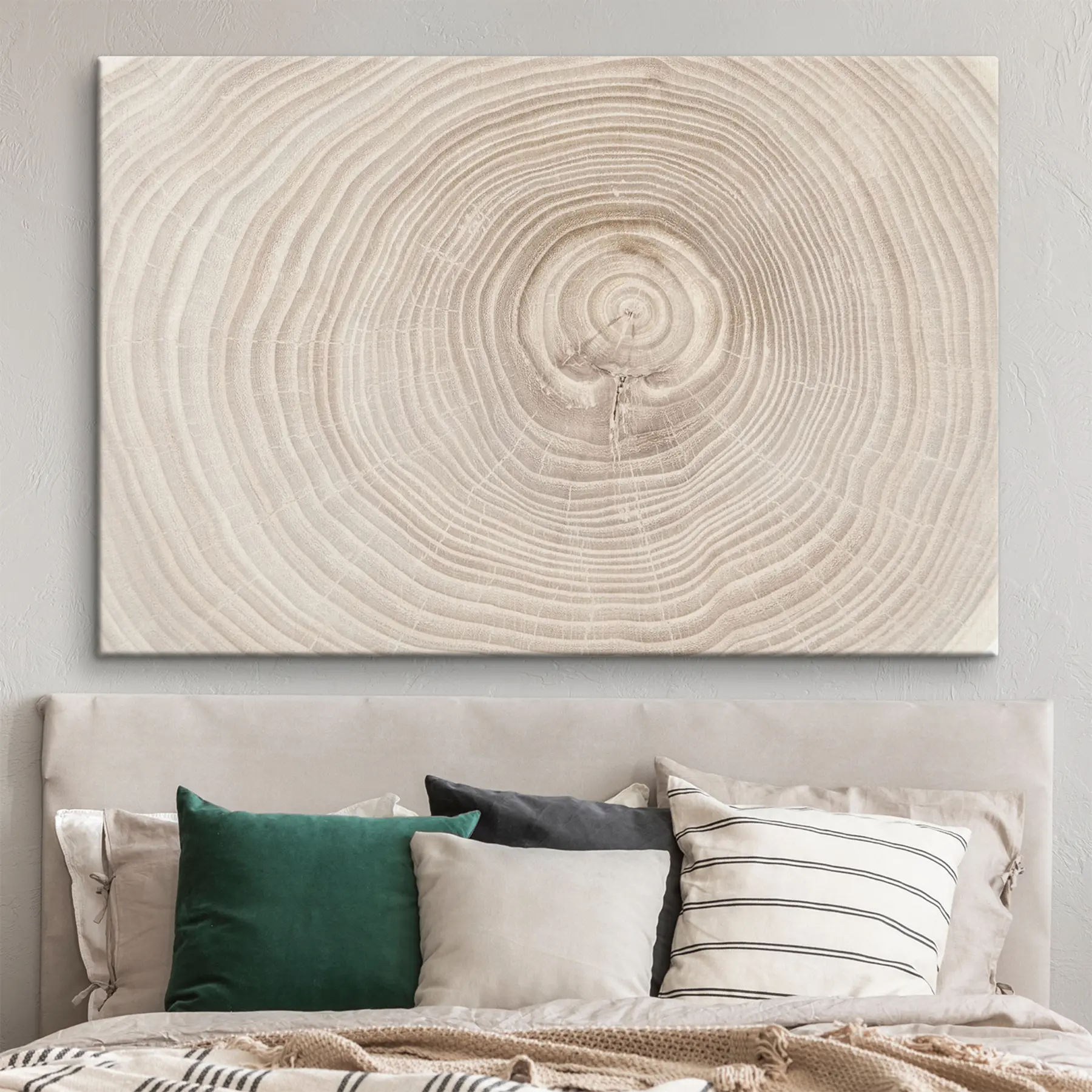 Fototapeedid Lõigatud puidust pehmetes toonides sõrmus s36005