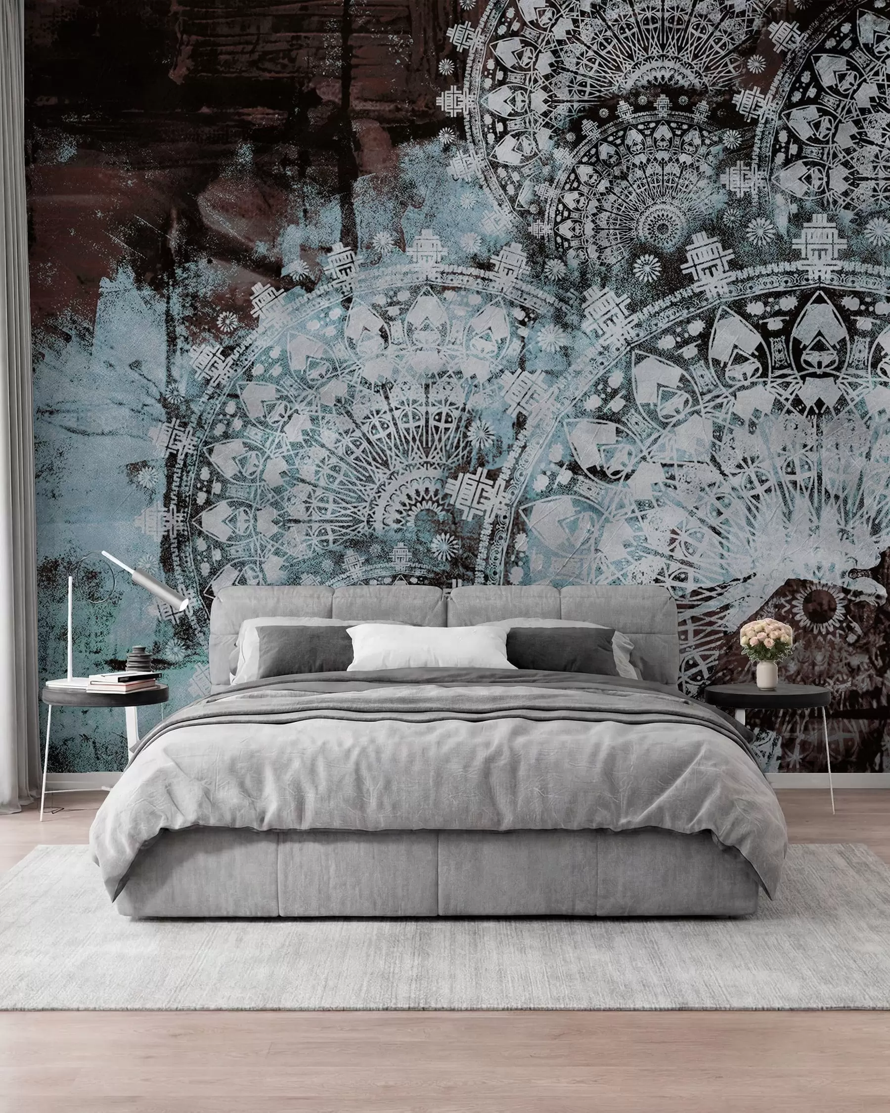 Fototapeedid Vintage mandala sinistes värvides u93958v1