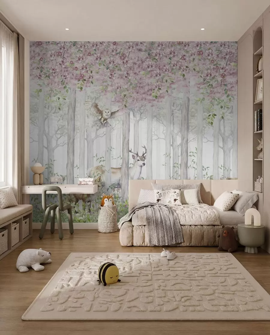 Fototapeedid Õitsev mets vines u97614