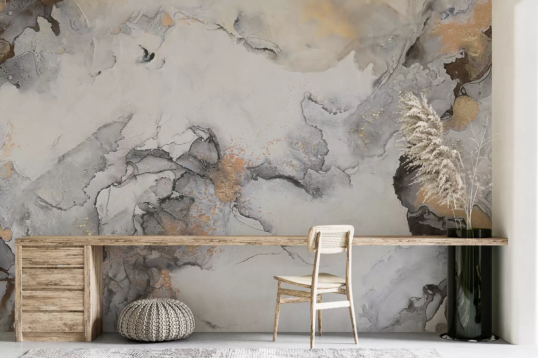 Fototapeedid Hallivalge marmor, plekistega marmor u78459