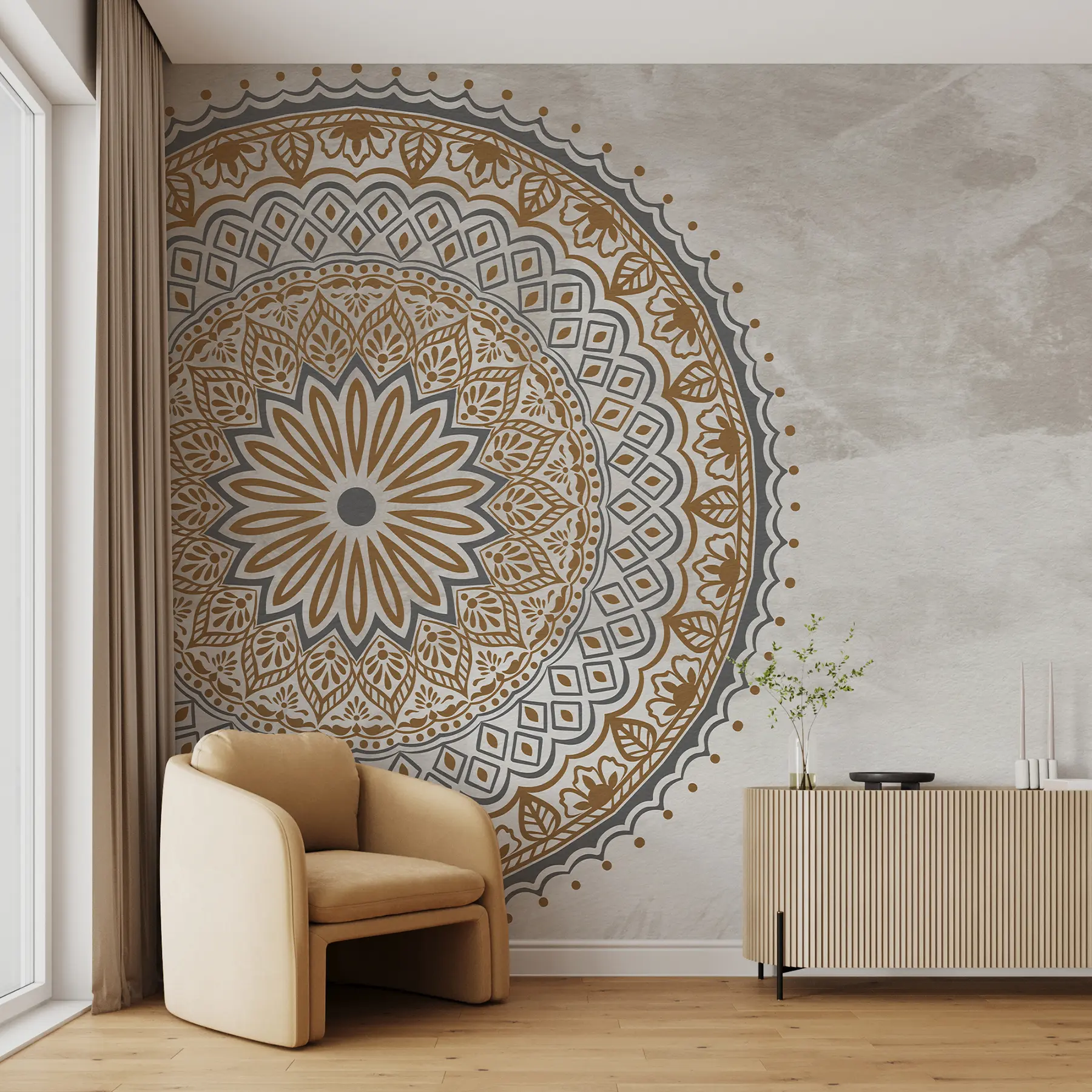 Fototapeedid Mandala sügissümfoonia u98495v1