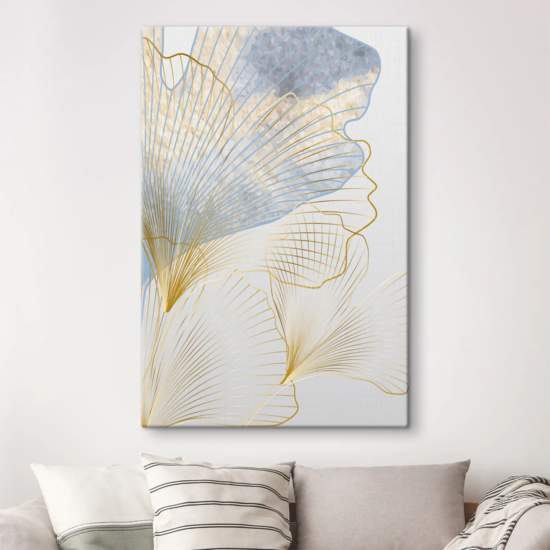 Fototapeedid Elegantsed jooned ja pehmed toonid kombineerituna s36487