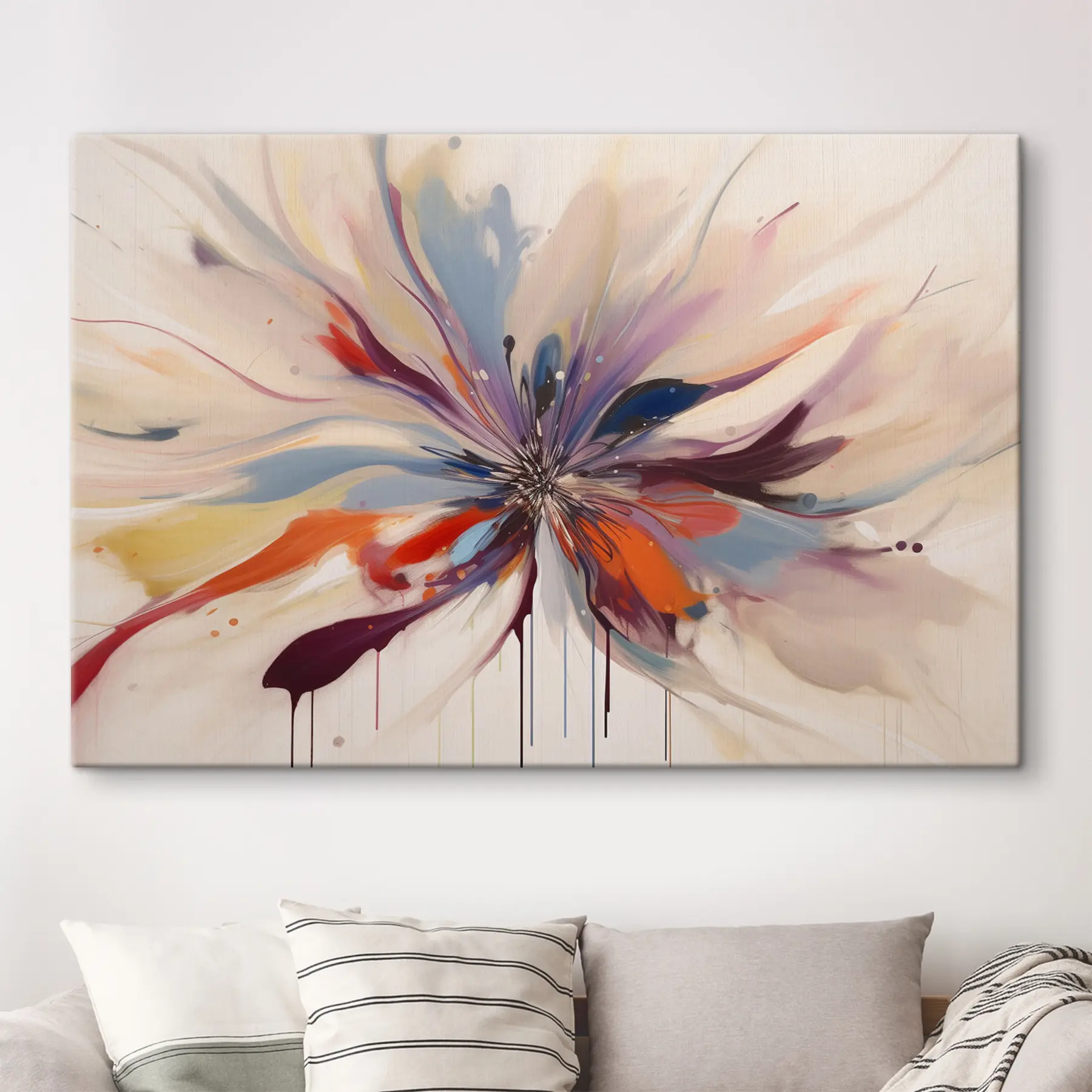 Fototapeedid Ere värviline energiaplahvatus s36806