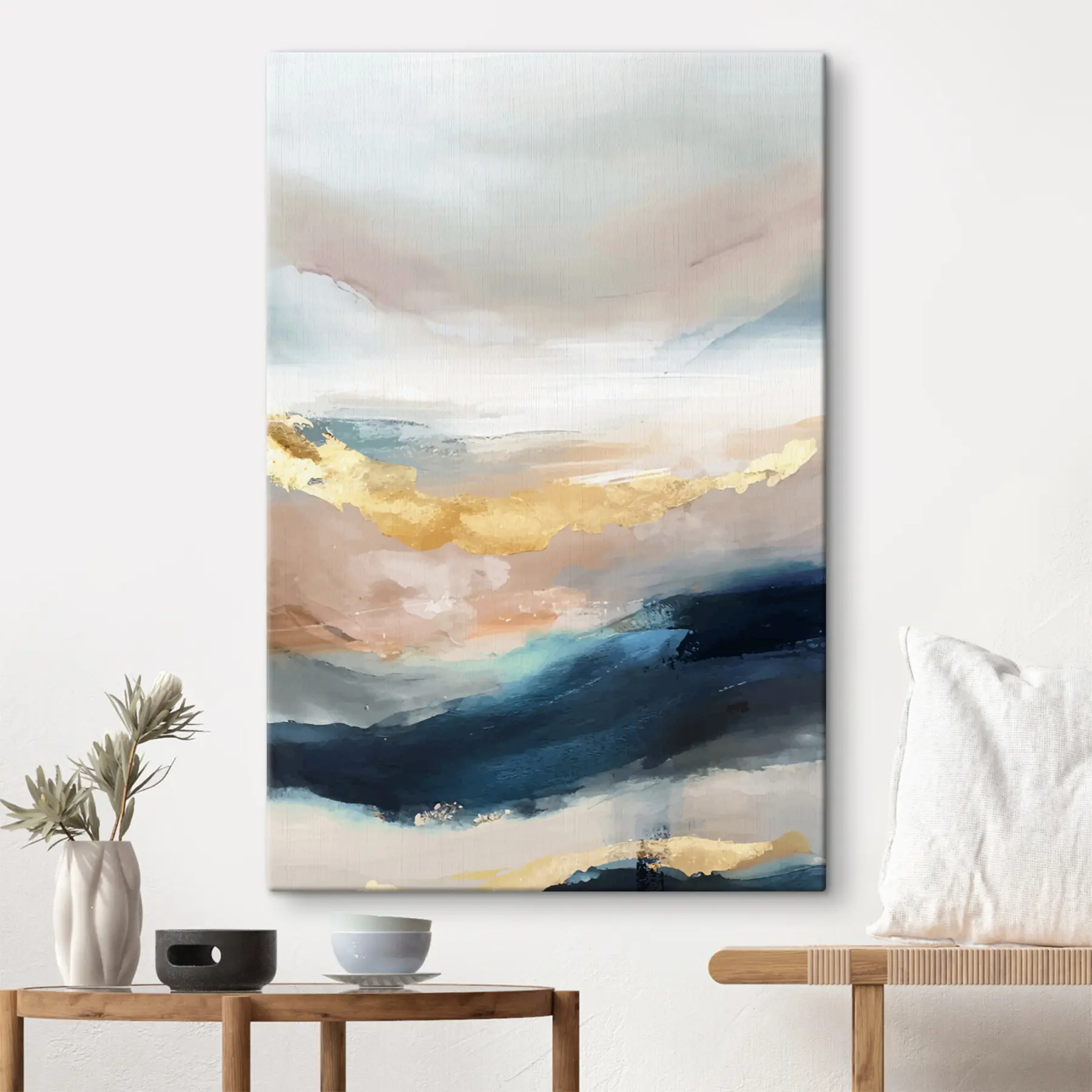 Fototapeedid Rahulikud toonid sulanduvad pehme tekstuuriga s36780