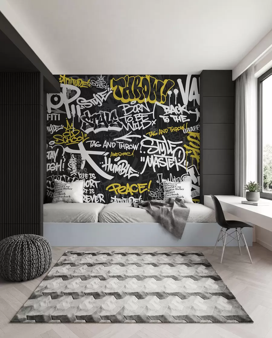 Fototapeedid Linnagrafiti rütm u98895