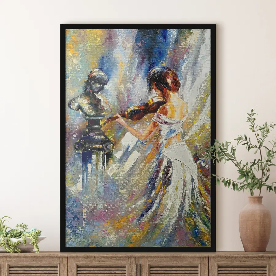 Fototapeedid Muusikaline harmoonia kunstilise kohalolekuga f04222