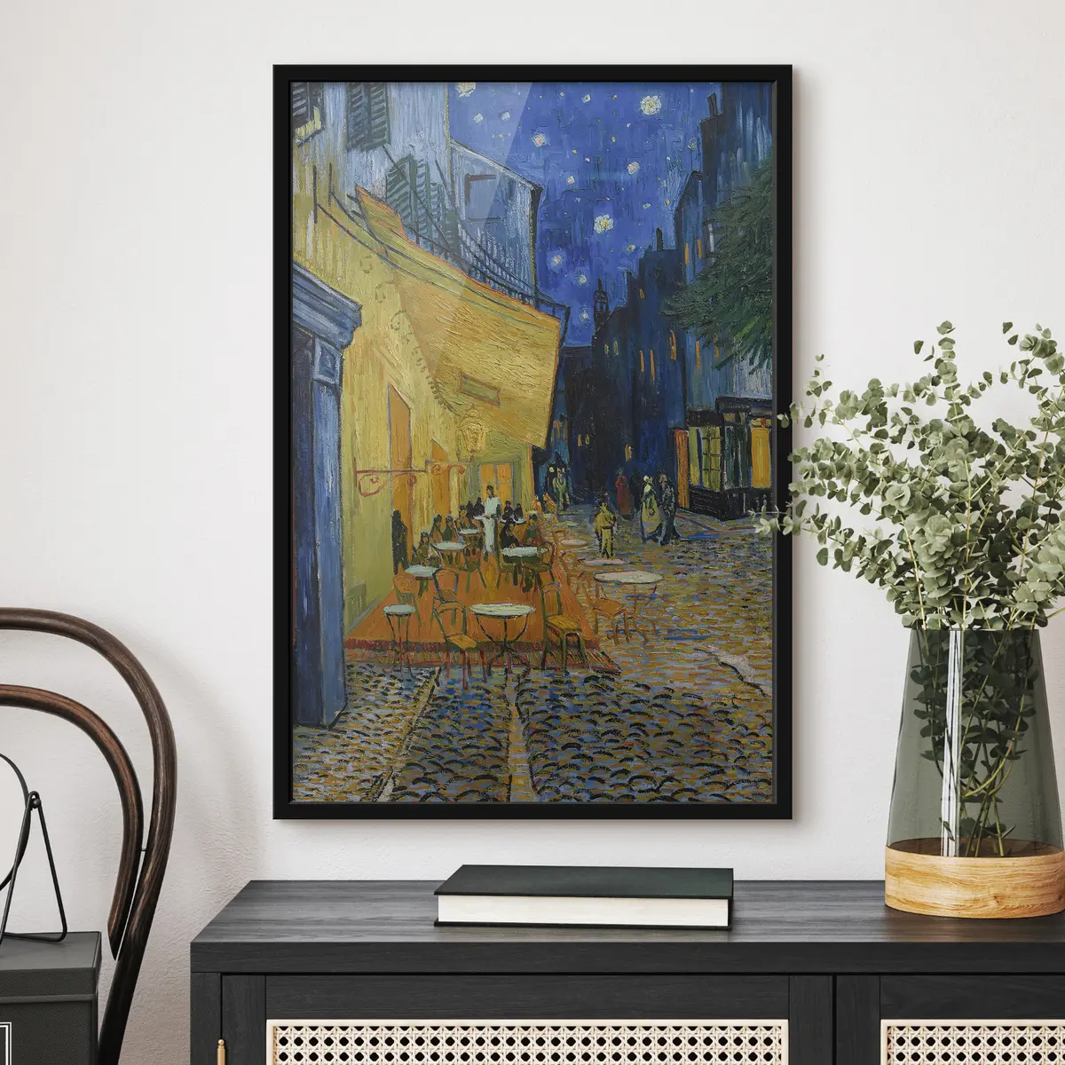 Plakat Tähtine öö elavas linnas f12313