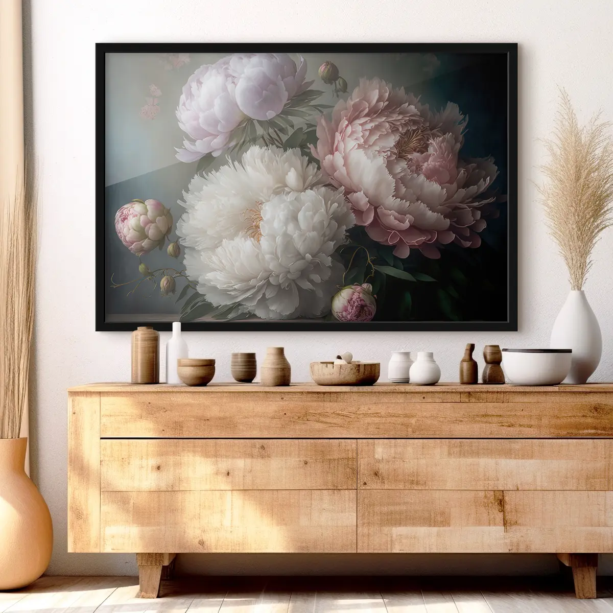 Plakat Kaunid õied pehmetes toonides f33097