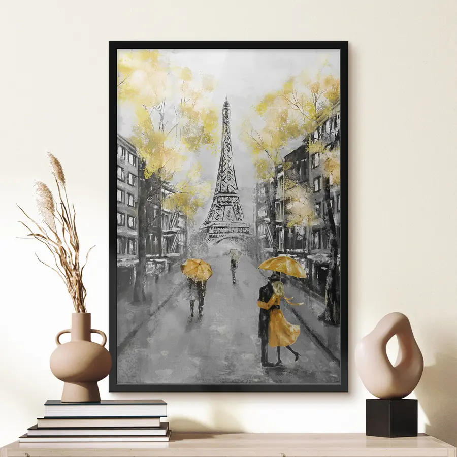 Pilt Romantiline embus vihmane taevas f34592