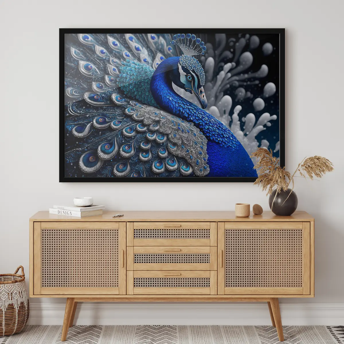 Plakat Ere värvides peacock f34874