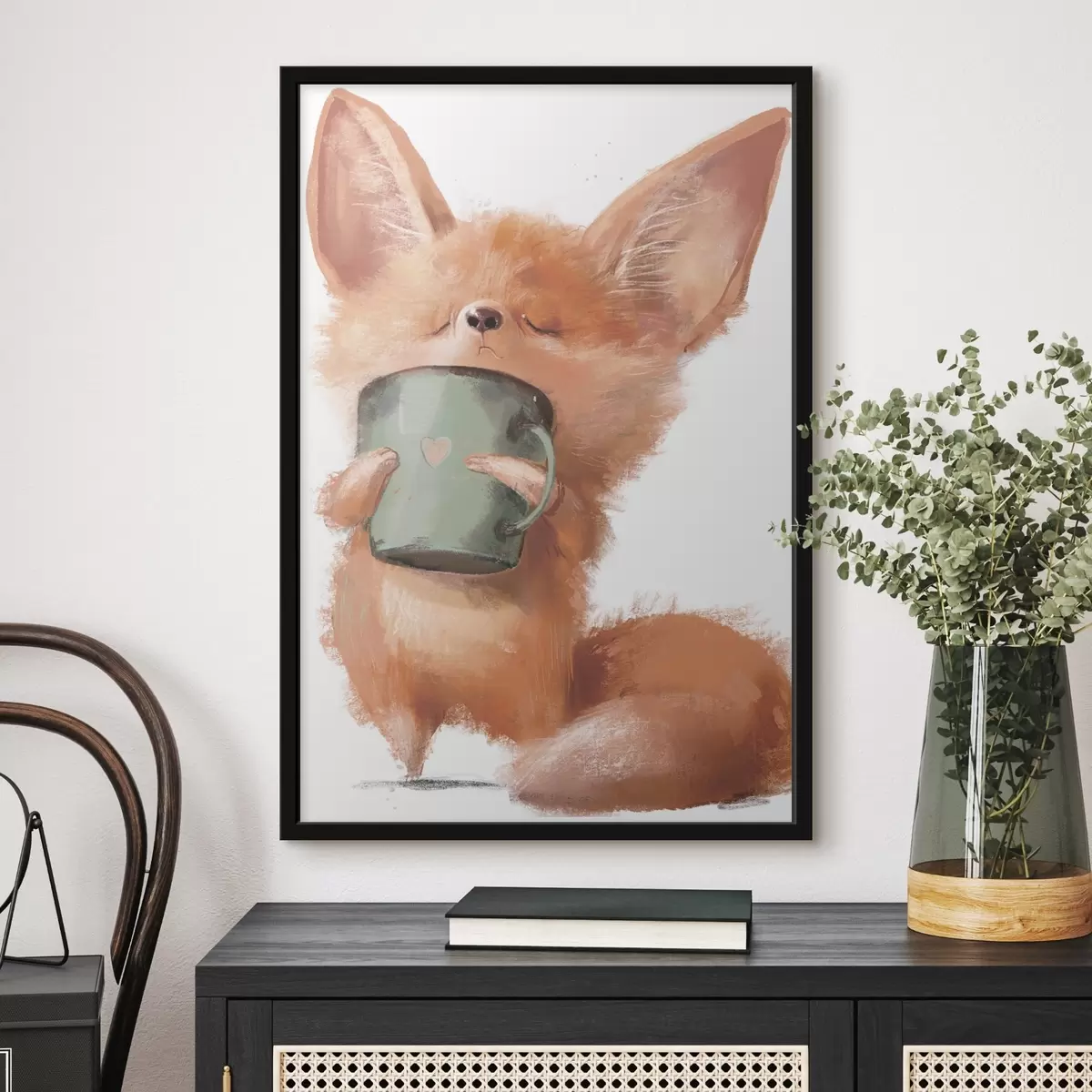 Plakat Mõnusad hetked sooja joogiga f35008