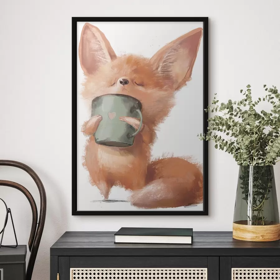 Fototapeedid Mõnusad hetked sooja joogiga f35008