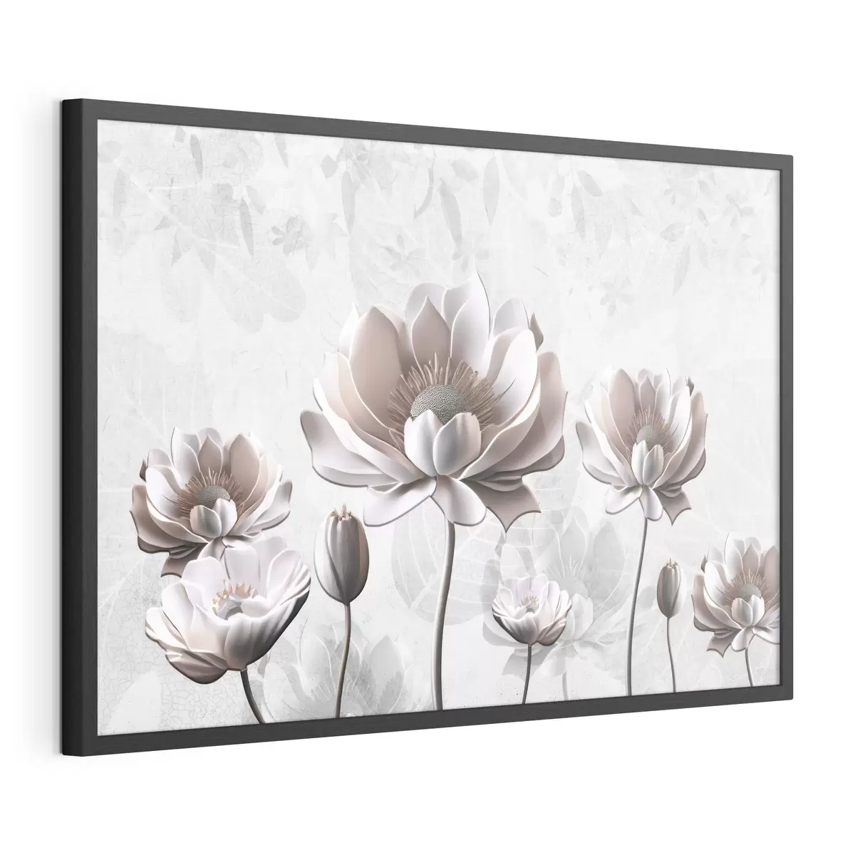 Plakat Elegantsed õied rahulikul taustal f35736
