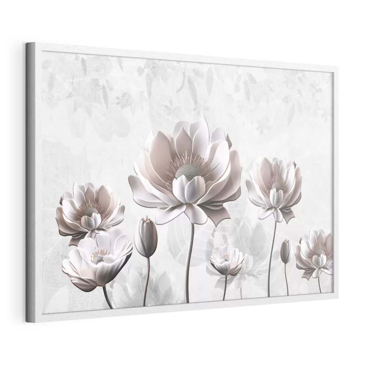 Plakat Elegantsed õied rahulikul taustal f35736