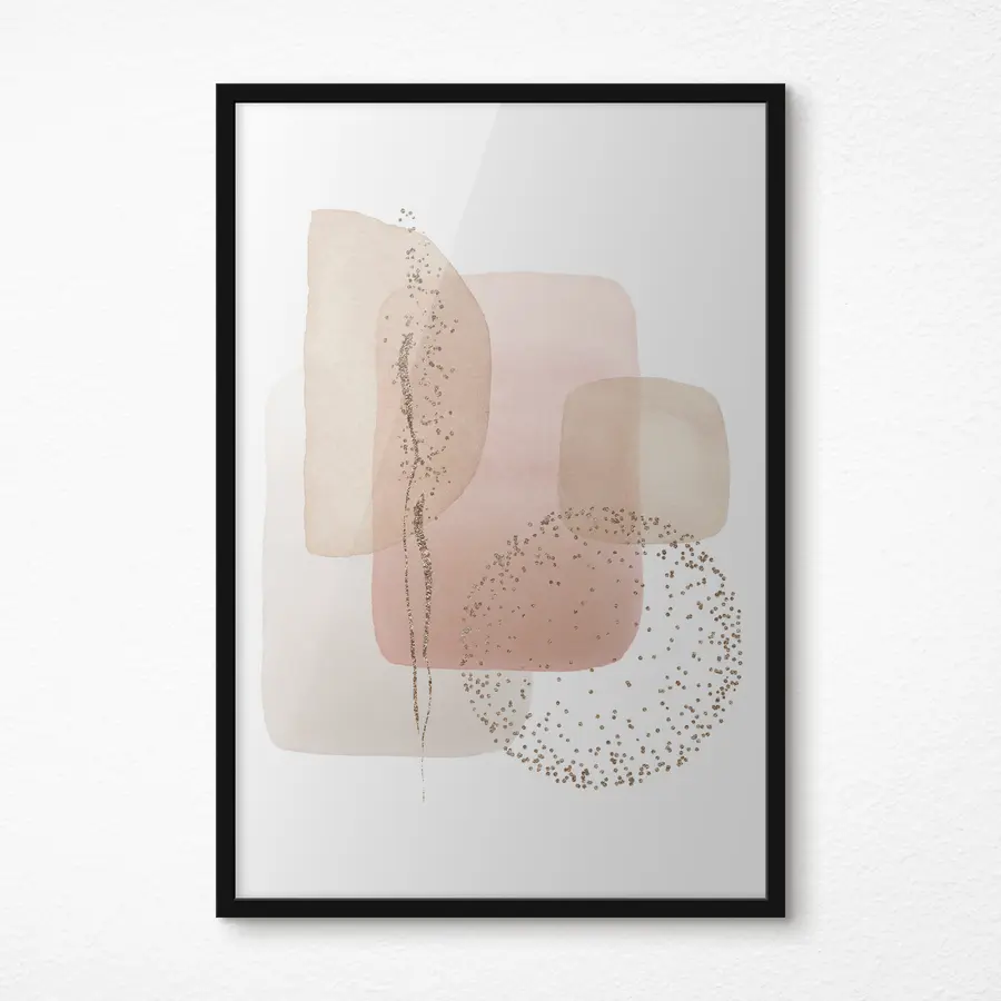 Fototapeedid Abstraktsed värvid ja kujundid sulanduvad harmooniliselt f35959