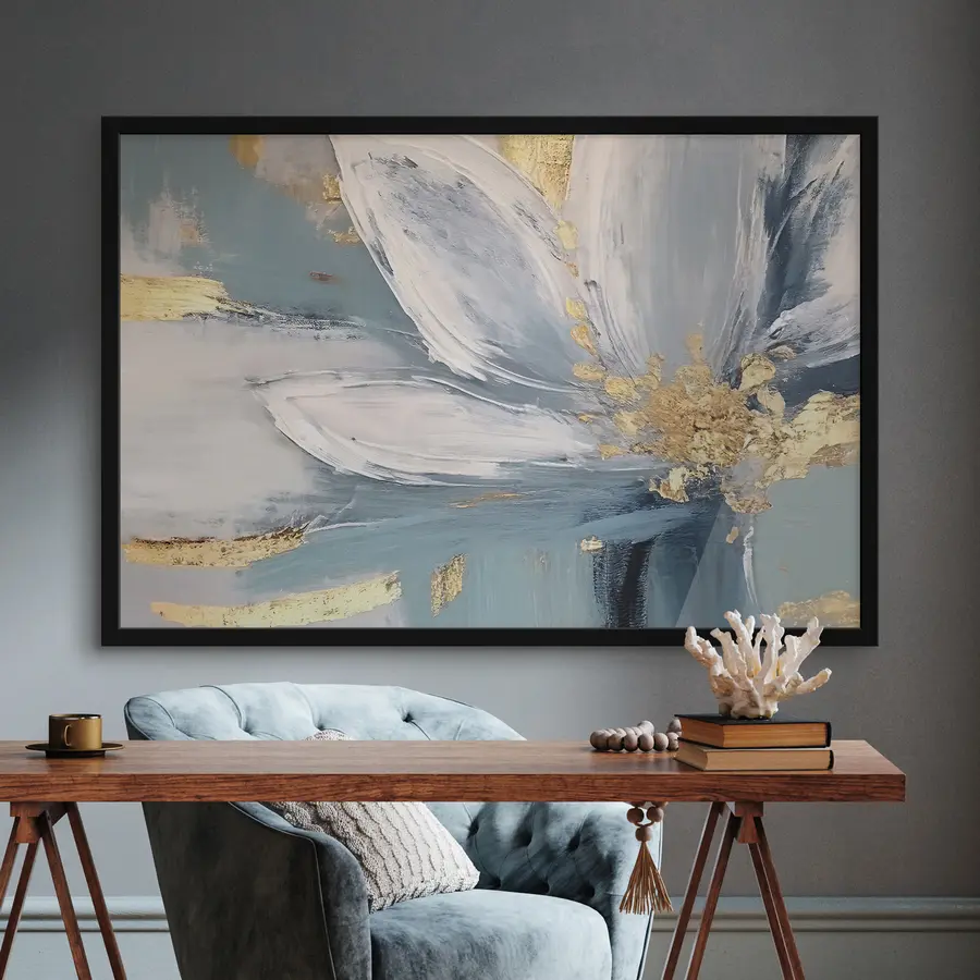 Fototapeedid Pehmed õielehed rahulikes toonides f36165