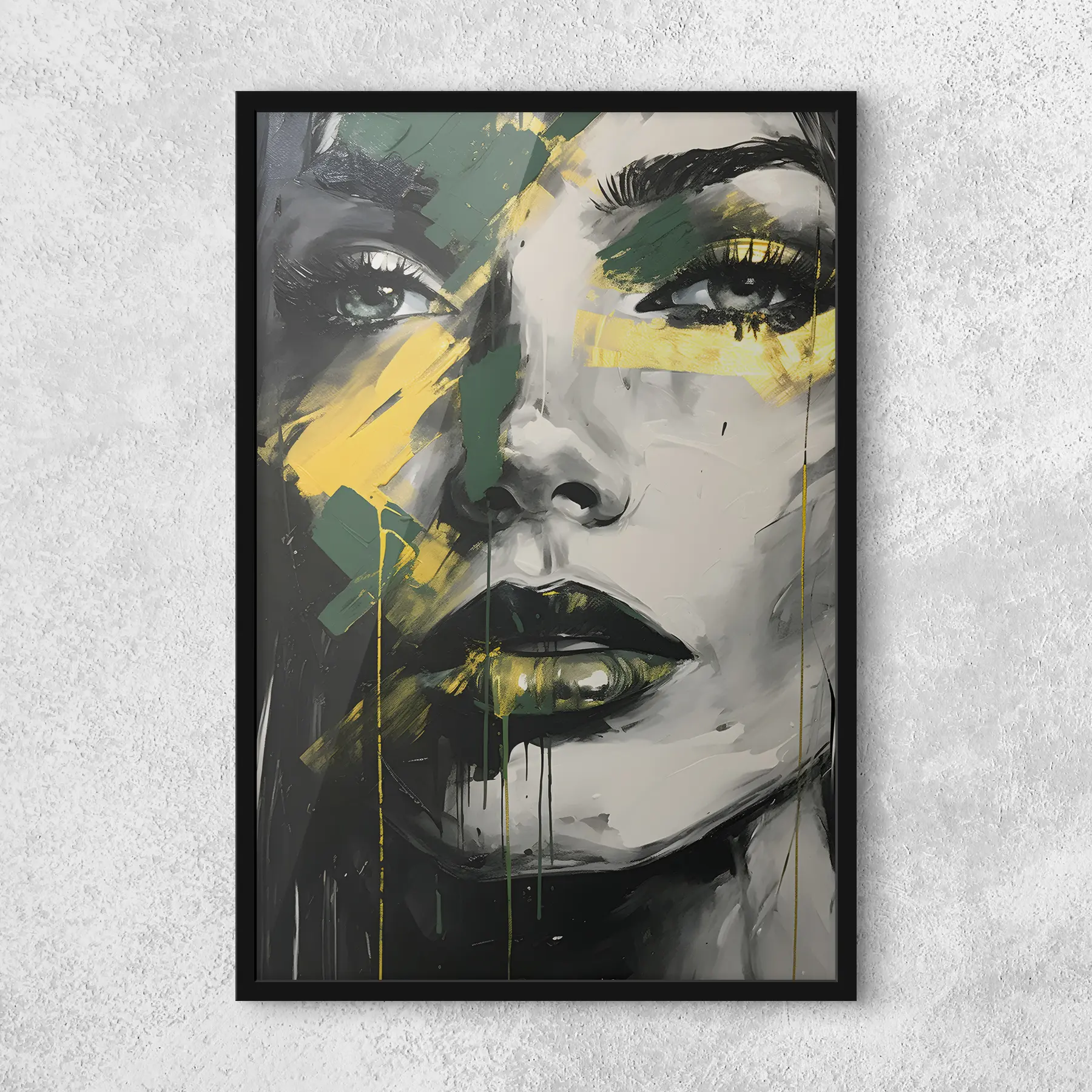 Fototapeedid Julgete värvidega silmatorkav nägu f36157