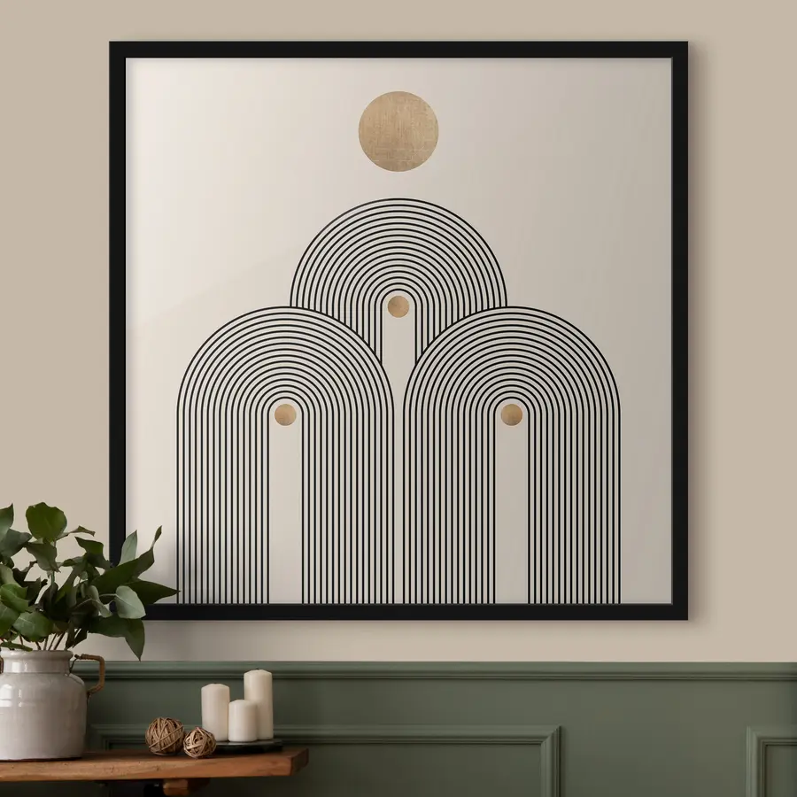 Pilt Boho stiilis geomeetria f35929