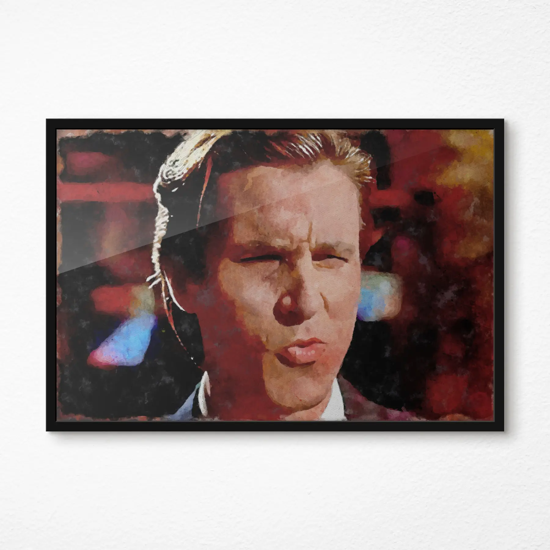 Pilt Intensiivne väljendus elavates värvides f35747