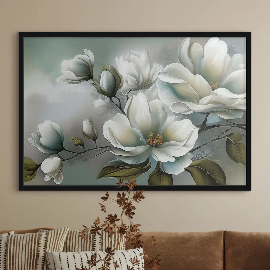 Fototapeedid Õrnad õied pehmetes toonides f35494