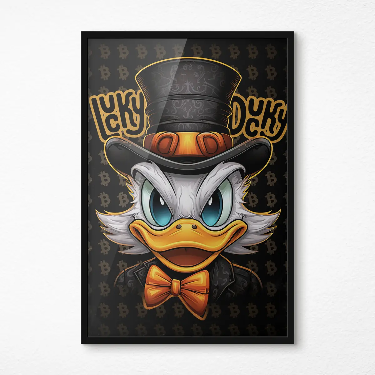 Plakat Valmis õnneks Dapper Duck f35465